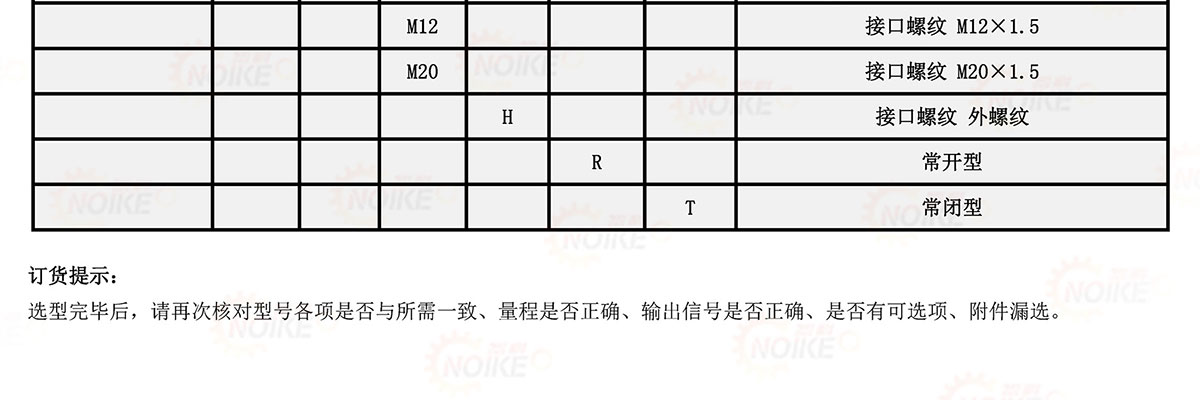 機(jī)械式可調(diào)壓力開(kāi)關(guān)NY20系列