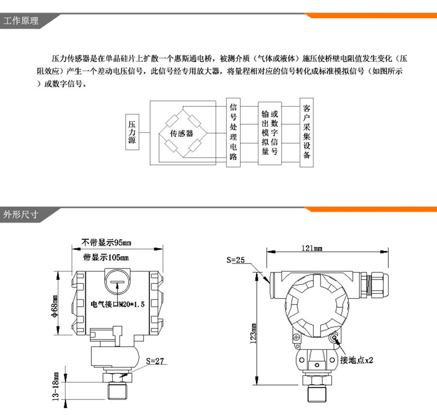 NKYZ18防爆型壓力變送器4-20ma、RS485進(jìn)口擴(kuò)散硅傳感器