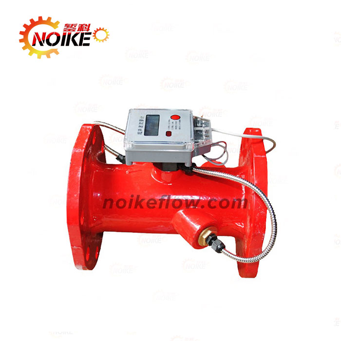 Fire end test water ultrasonic flowmeter